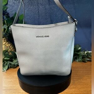 Michael Kors Jet Set Travel Gray Shoulder Bag